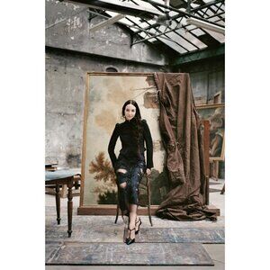 ZARA STRUCTURED MIDI SKIRT LIMITED EDITION